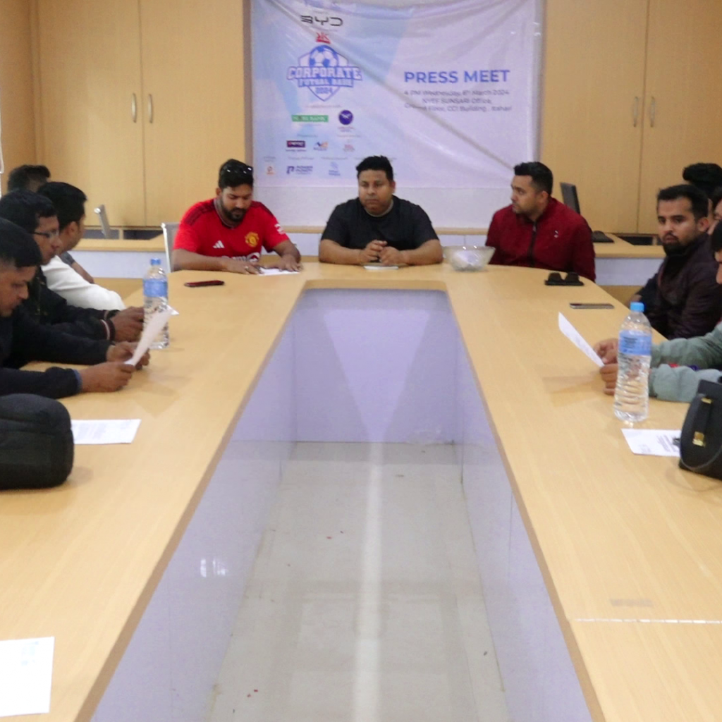 नेपाल युवा उद्यमी मंचले   फागुन २५ गतेबाट कर्पाेरेट फुटसल प्रतियोगिता गर्ने