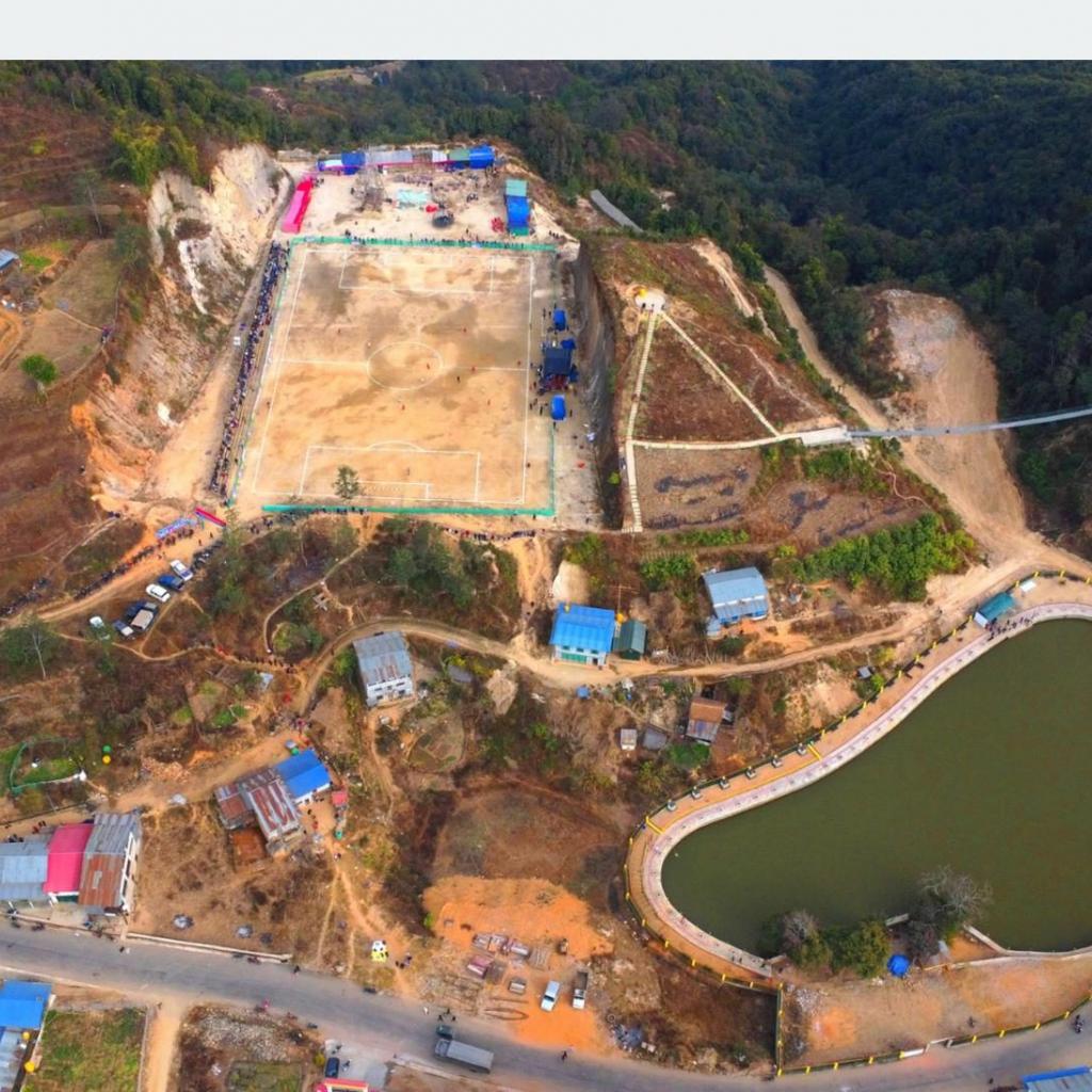 च्याङ्ग्रे पोखरी र पञ्चकन्या देवी मन्दिर संरक्षणमा सहयोग जुट्दै