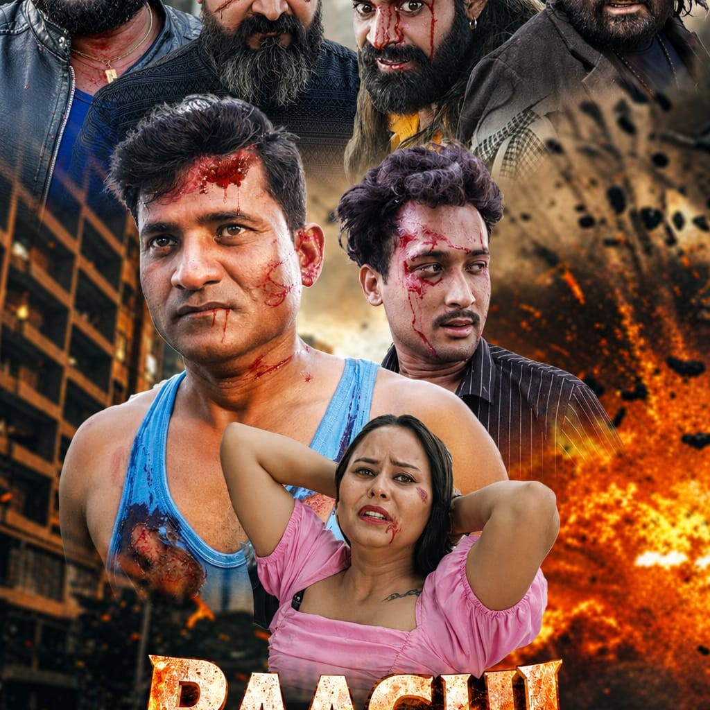 ‘बाघि’को फर्स्टलुक सार्वजनिक, आगो र बदलाको कथामा देखियो एक्सनको झल्को
